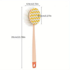 Long Handle Back Body Brush Bath Shower Scrubber