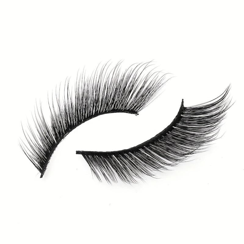5 Pairs Cat Eye Lashes Winged End Eye Elongated Eyelashes Fox Eye Lashes