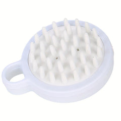 Silicone Hair Shampoo Brush Scalp Massager for Deep Cleaning