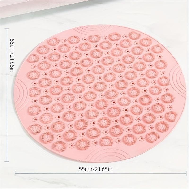 Round Non Slip Shower Stall Mat Bathroom Floor Mat