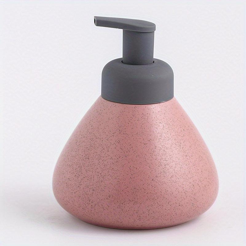 Geometric Ceramic Foaming Soap Dispensers Easy Pump Bottle