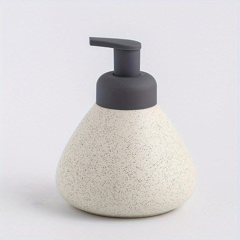 Geometric Ceramic Foaming Soap Dispensers Easy Pump Bottle