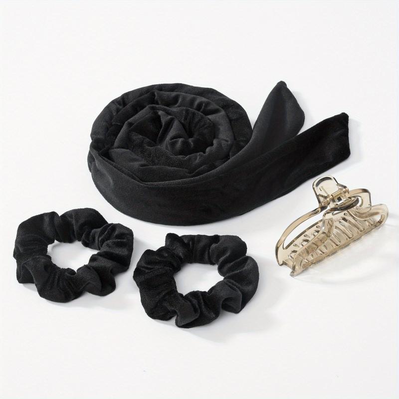 Heatless Curling Rod Headband No Heat Curlers for Long Hair