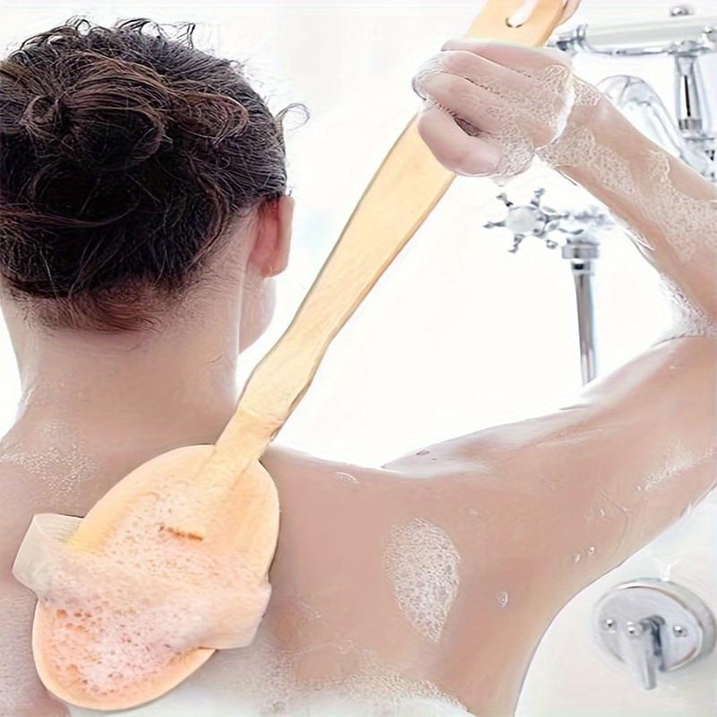 Long Handle Back Massage Scrubber Shower Brush