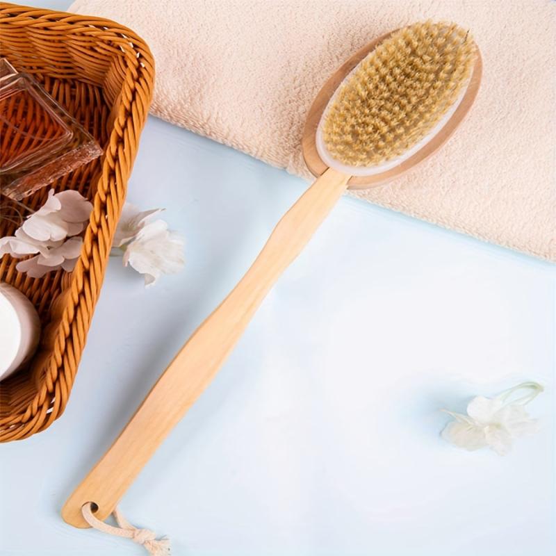 Long Handle Back Massage Scrubber Shower Brush
