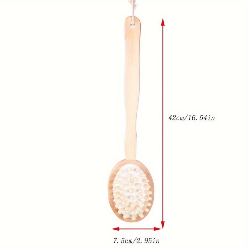 Long Handle Back Massage Scrubber Shower Brush