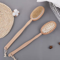 Long Handle Back Massage Scrubber Shower Brush