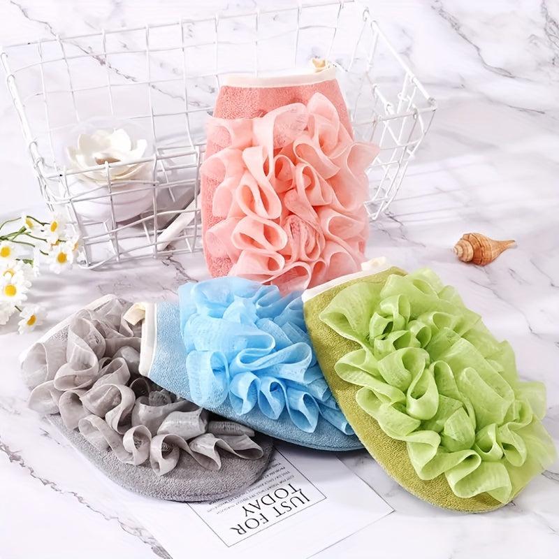 Dual Sided Exfoliating Gloves for Body Scrubbing