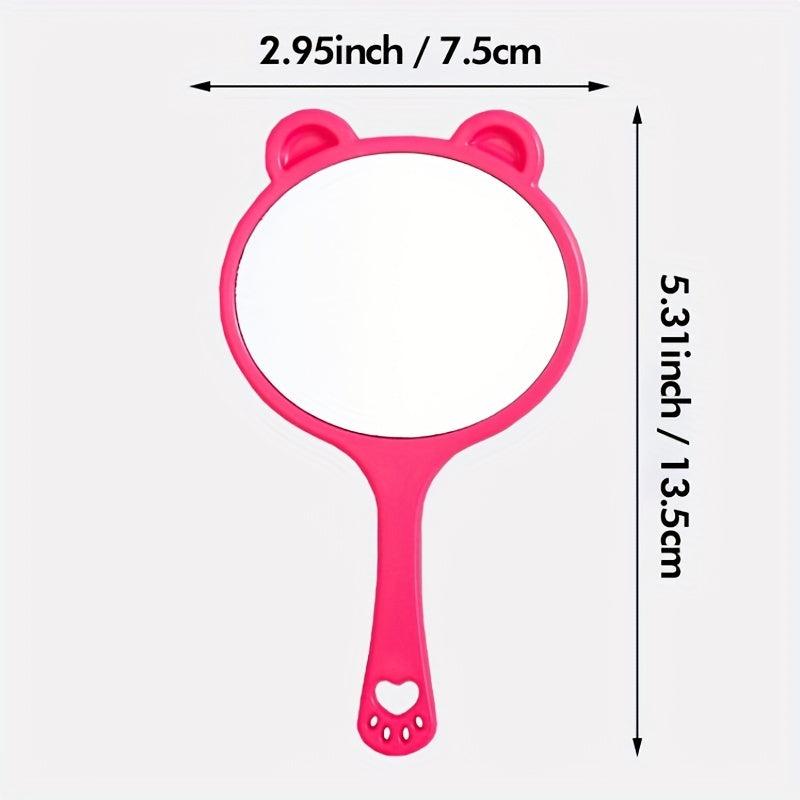 Cat Handheld Mirror for Women Men Girls