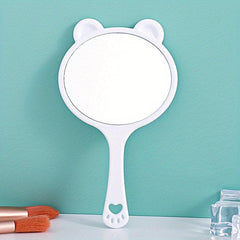 Cat Handheld Mirror for Women Men Girls