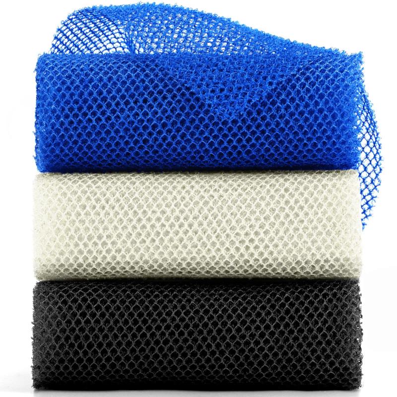 African Bath Sponge Set - Exfoliating Shower Body Scrubber