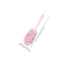 Long Handle Bath Brush for Exfoliating and Scrubbing