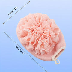 2 in 1 Bath Sponge Shower Loofahs Balls Soft Exfoliating Scrubber