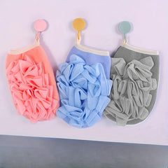2 in 1 Bath Sponge Shower Loofahs Balls Soft Exfoliating Scrubber