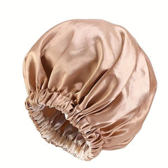 Double Layer Shower Cap Reusable Bath Caps Women Long Hair Shower Hat
