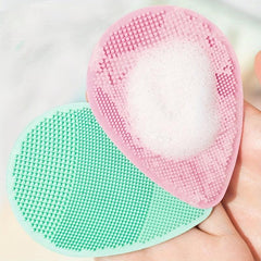Soft Silicone Bath Body Face Scalp Brush Massage Device
