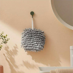 Microfiber Hand Towels with Hanging Loops for Kitchen and Bathroom