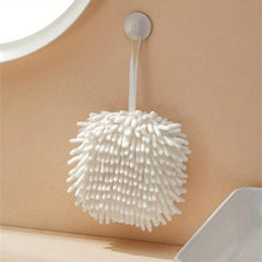 Microfiber Hand Towels with Hanging Loops for Kitchen and Bathroom