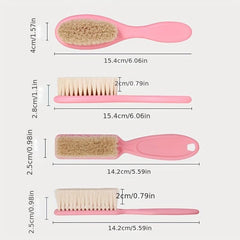 Soft Bristle Bath Body Brush for Hair Cleaning & Exfoliating