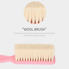 Soft Bristle Bath Body Brush for Hair Cleaning & Exfoliating