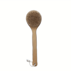 2pcs Bath Brush & Loofah Sponge Set Body Exfoliating Shower Scrubber