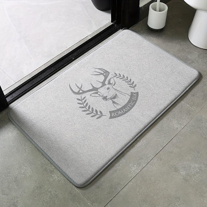 Soft Sponge Bath Mat Non-Slip Bathroom Rug