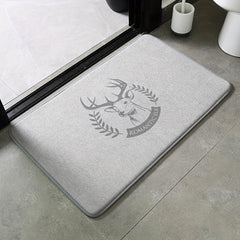 Soft Sponge Bath Mat Non-Slip Bathroom Rug