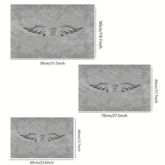 Soft Sponge Bath Mat Non-Slip Bathroom Rug