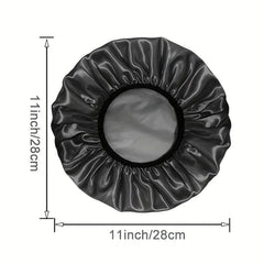 4pcs Double Layer Shower Caps Adjustable Waterproof Bath Caps