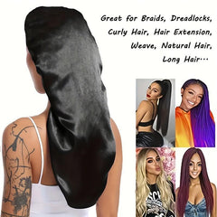 Silky Sleep Bonnet For Straight Curly Hair