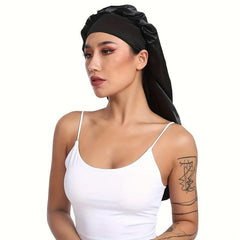 Silky Sleep Bonnet For Straight Curly Hair