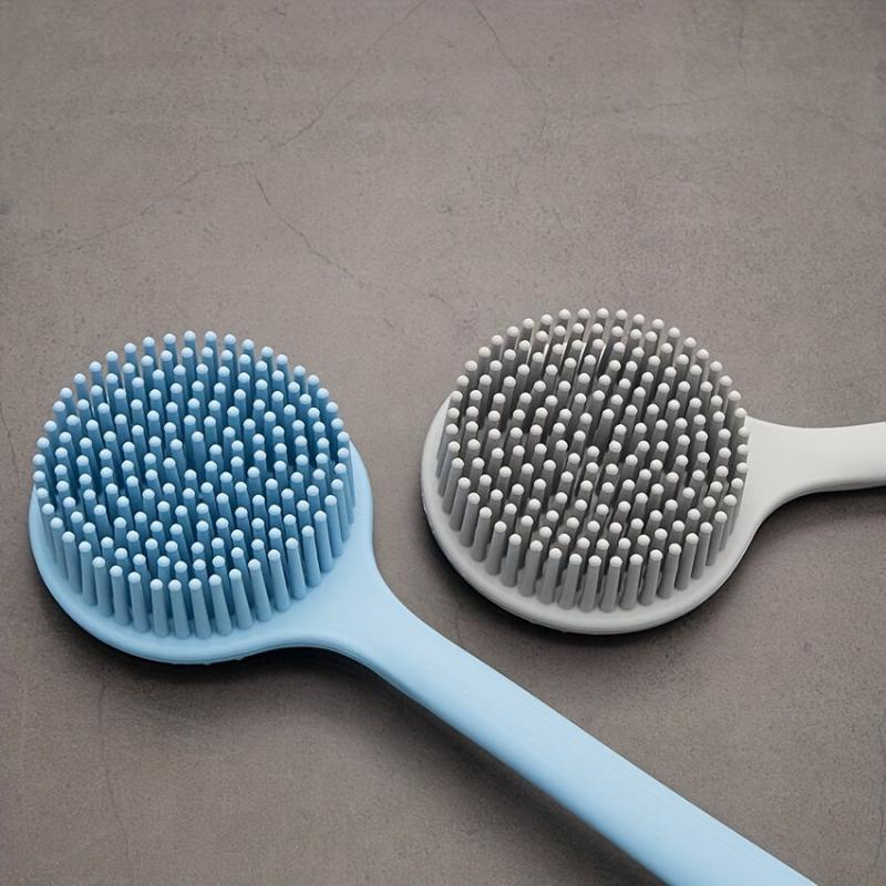 Long Handle Back Scrubber Silicone Body Brush Shower Scrubber