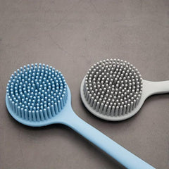 Long Handle Back Scrubber Silicone Body Brush Shower Scrubber