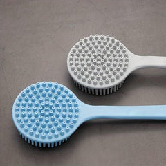Long Handle Back Scrubber Silicone Body Brush Shower Scrubber
