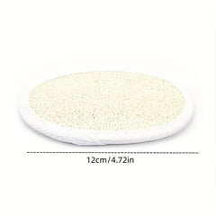 6pcs Natural Exfoliating Loofah Pads - Body Scrubber Handheld Luffa Sponges