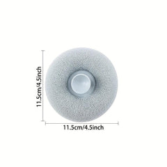 Suction Cup Bath Sponge Cleaning Brush Massage Bath Ball Body Scrub Brush