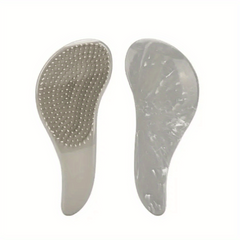 Anti Static Hair Comb Brush Marbled Handle Detangling Comb Shower Hairbrush