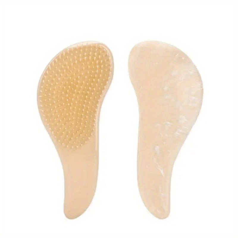 Anti Static Hair Comb Brush Marbled Handle Detangling Comb Shower Hairbrush