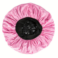 Large Shower Cap Adjustable Bonnet Waterproof Bath Caps Reusable Shower Caps