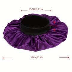 Large Shower Cap Adjustable Bonnet Waterproof Bath Caps Reusable Shower Caps