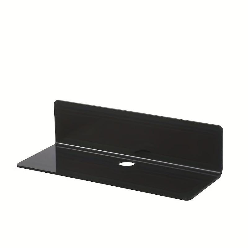 Acrylic Floating Shelves Display Organizer Wall Mounted Storage Rack No Drilling