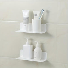 Acrylic Floating Shelves Display Organizer Wall Mounted Storage Rack No Drilling