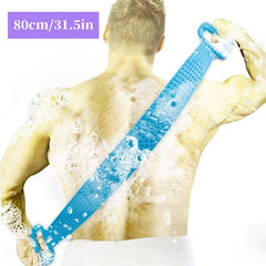 Exfoliating Body Brush Shower Back Scrubber Silicone