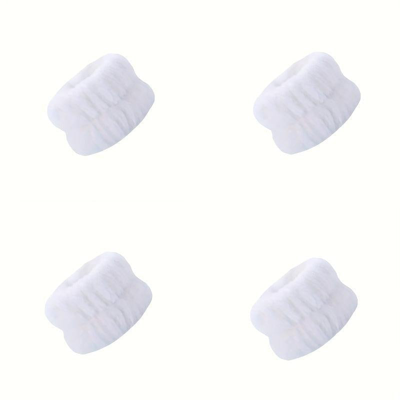 4pcs Wrist Towels for Face Washing and Skincare Spa