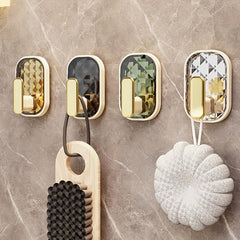 Strong Adhesive Punch Towel Hook No Marking