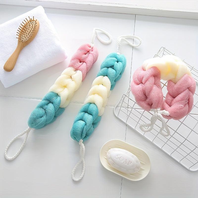 Long Strip Bath Flower Adult Towel