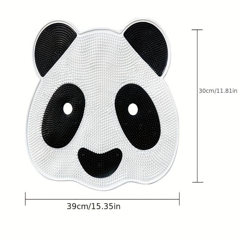 Panda Shape Silicone Foot Massage Mat Non-slip Bathroom Mat