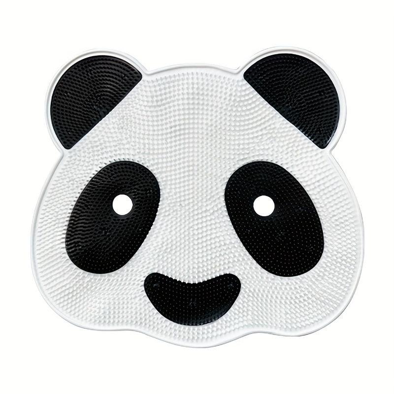 Panda Shape Silicone Foot Massage Mat Non-slip Bathroom Mat