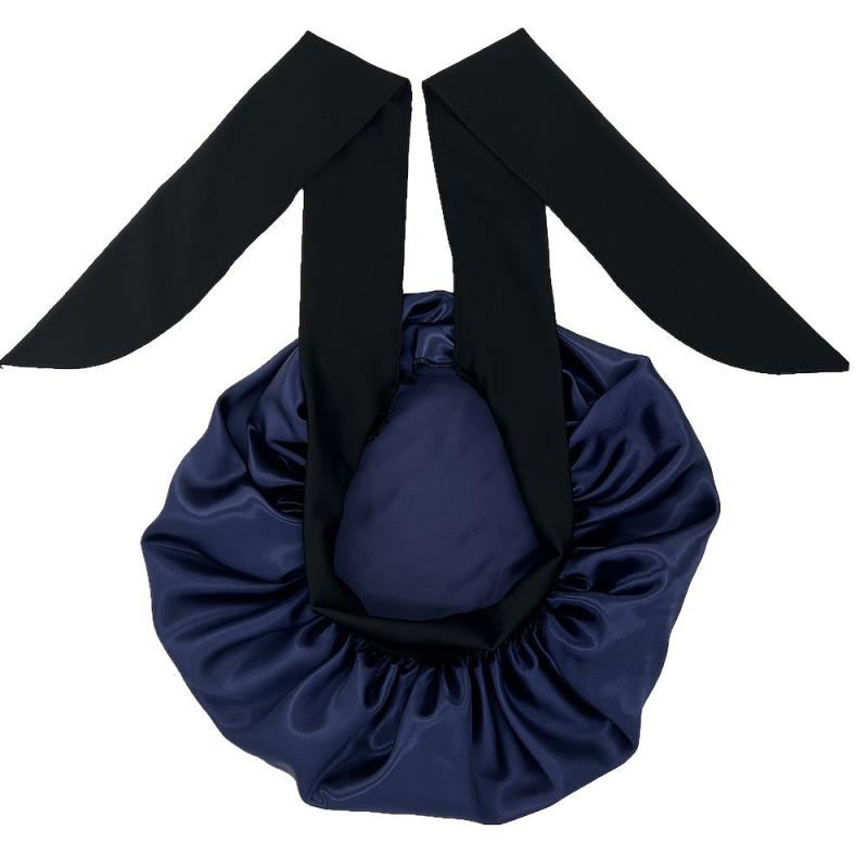 Satin Bonnet Silky Bonnet Adjustable Straps Jumbo Size For Sleeping
