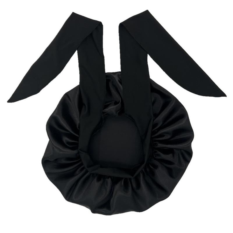 Satin Bonnet Silky Bonnet Adjustable Straps Jumbo Size For Sleeping